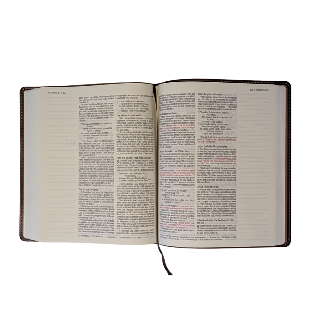 Engraved NIV Bible